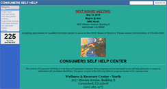 Desktop Screenshot of consumersselfhelp.org